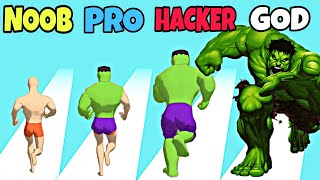 NOOB vs PRO vs HACKER vs GOD in Mashup Hero screenshot 4
