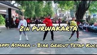 Biar gendut tetap kucinta | choreo Zin Tika | Zumba | Zin Purwakarta