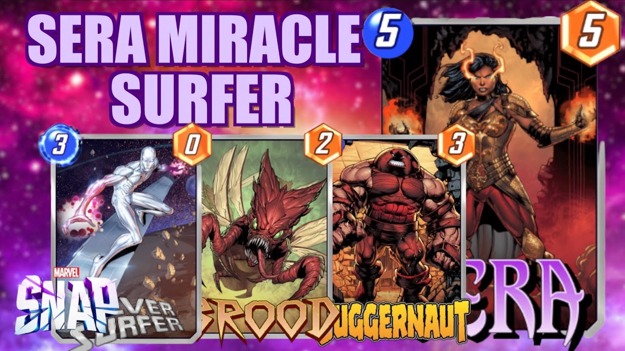 Sera Surfer Detailed Deck Guide - Marvel Snap Zone