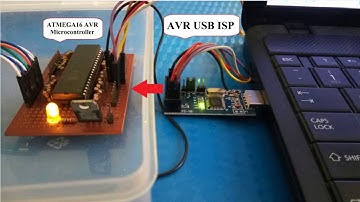 4_How to download hex file and interface leds