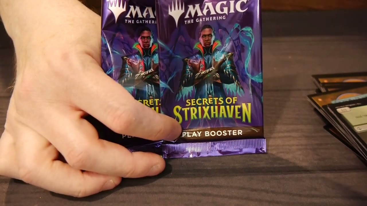 We crack open two more packs of Magic: The Gathering - Secrets of  Strixhaven!