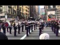 USMC Band at NYC Veteran's Day Parade 2014