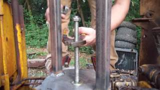 Pulling cylinder liners on a case 188D fail