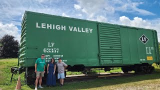 Exploring the Lehigh Valley Railroad Roundhouse and Train Museum at Manchester, NY 7/26/2025 