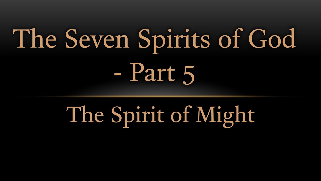 TURFJC Sunday Message: The Seven Spirits of God - Part 5 - YouTube