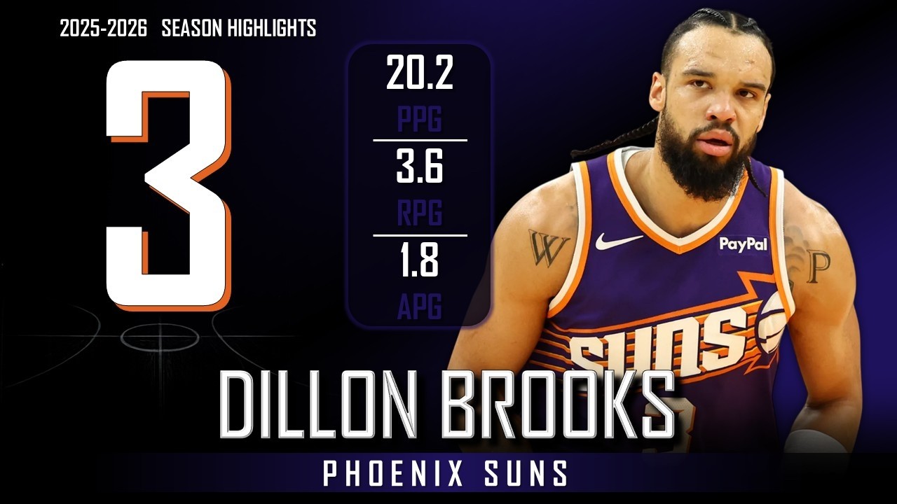 Dillon Brooks || 2025-2026 Phoenix Suns Highlights