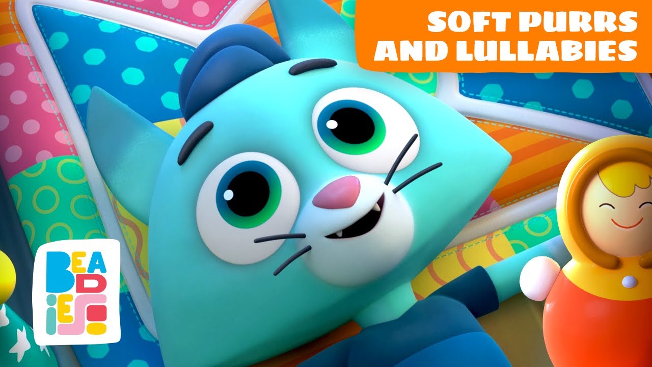 Мягкое мурлыканье и колыбельные от Мяузера | Песни Beadies для малышей перед сном