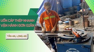 Máy uốn sắt phi 32 | B32 Nhật Bản | Điện 380V, 3 Pha - Uốn cáp thép Cực Nhanh và Đơn Giản