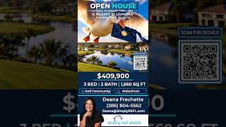 🏡 Waterfront Open House in Daytona Beach, FL! 🌴 | 6 Acclaim at Lionspaw #shorts #floridarealestate