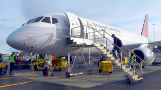 TRIP REPORT | Brussels Airlines (CityJet) Sukhoi Superjet 100 | Stockholm Bromma - Brussels