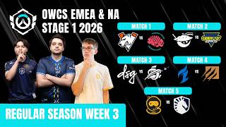 OWCS EMEA + NA Stage 1 Regular Season - Week 3, Day 2 @XavierHardy