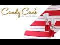 Candy Cane Table Runner and Napkin Serger Pattern Intro