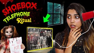 THE SHOEBOX TELEPHONE Ritual at 3:33AM | *do not try this at home*😱😨