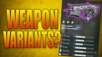WEAPON VARIANTS IN BLACK OPS 3?! (Possible Future DLC)
