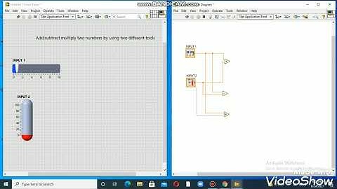 Labview Add, multiply and subtract functions