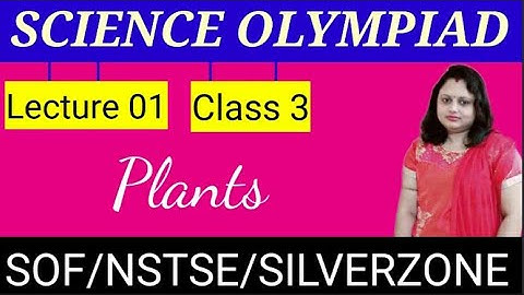 Science Olympiad | Class 3 | Plants 01