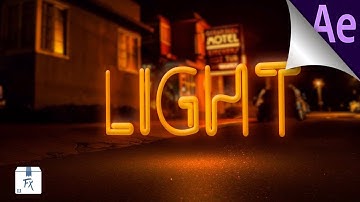 Light Reflections on Video Surface | After Effects