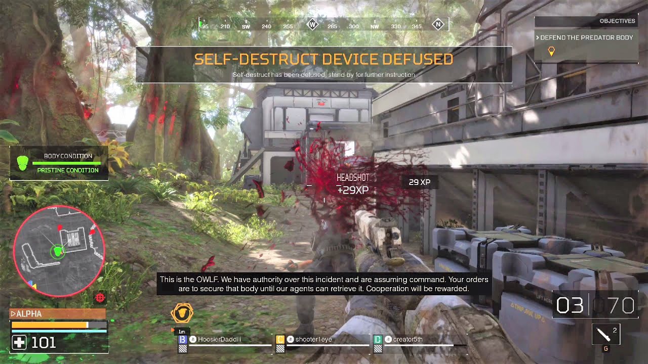 Predator Hunting Grounds Old PC STEAM massive speedrun on a predator how to kill it