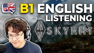English Listening for Beginners 🐣 SKYRIM [17+]