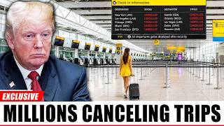 U.S. International Airports Are Emptying Out as Millions of Tourists Cancel Their Trips