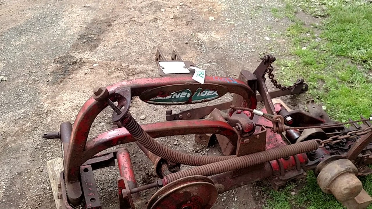 Bought a New Idea sickle mower 