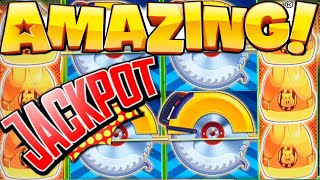 HIGH LIMIT JACKPOT HAND PAY HUFF N MORE PUFF RARE DOUBLE BONUS #highlimit #jackpot #trending