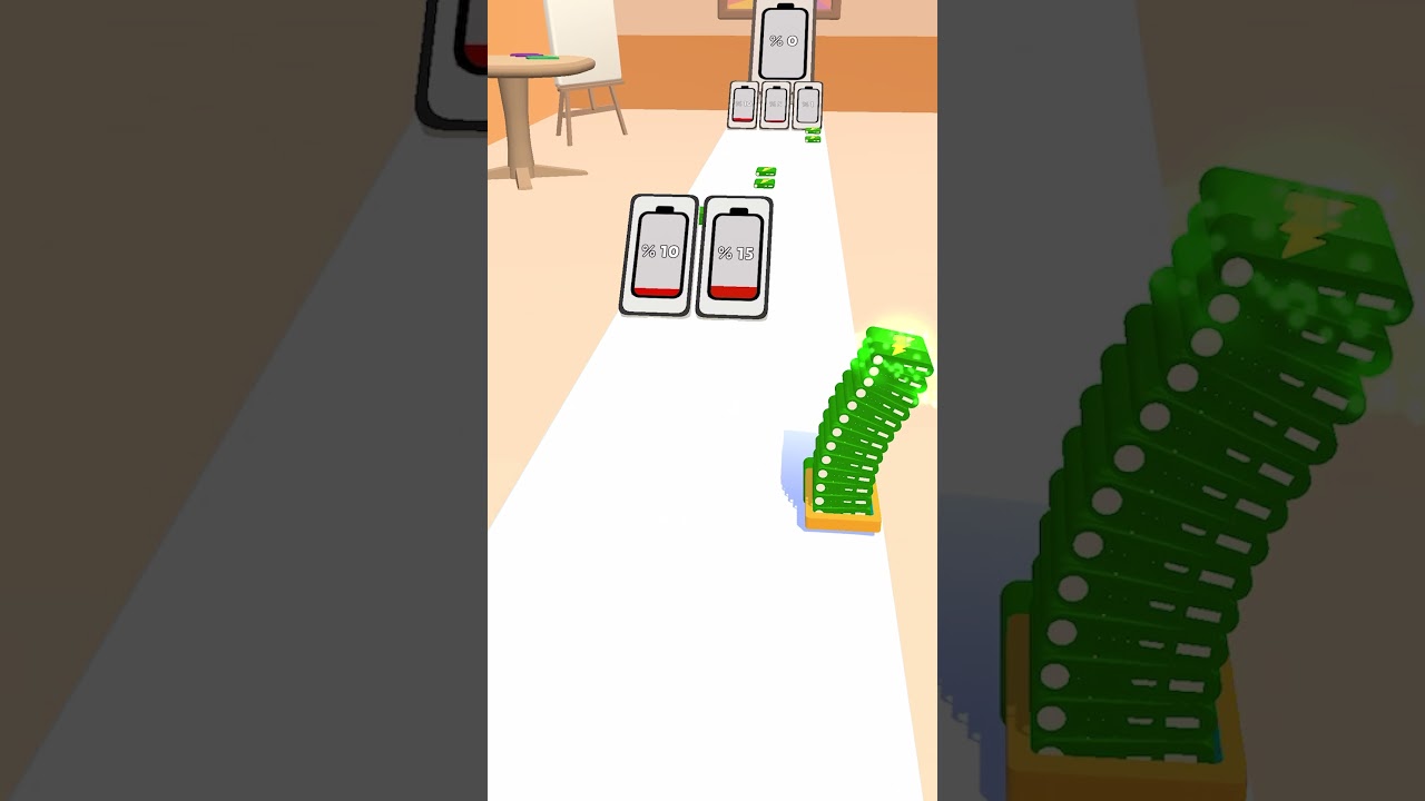 Battery Run 🎃🎑🧵 IOS Android All Levels Gameplay Game Levels #1 LAOU6 AYTCU