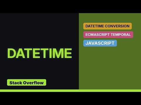 Javascript - Convert a datetime, knowing its time zone, to UTC (3 Solutions!!)