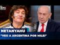 🔥 ¿TORMENTA de MUFA? El GENOCIDA NETANYAHU ALIENTA a la SELECCIÓN por MILEI