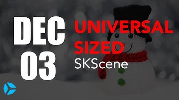 How to Add a Universal Sized SKScene in Swift 4