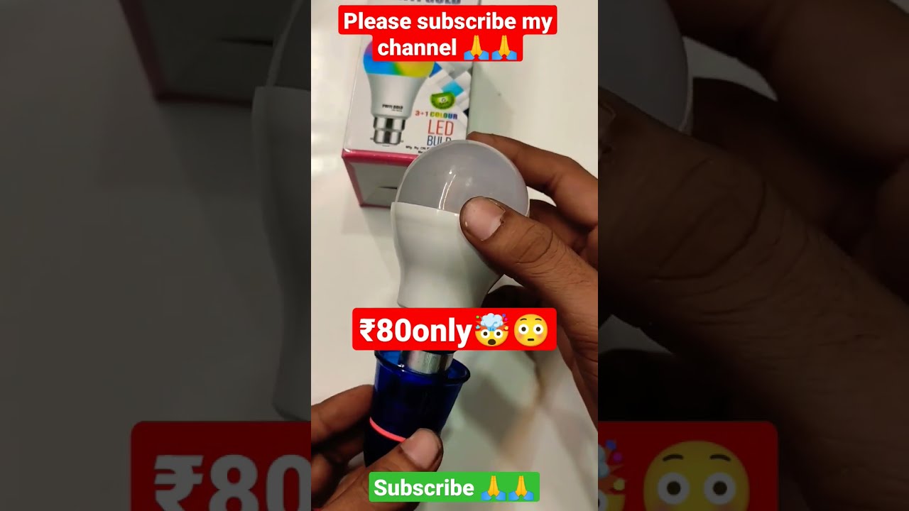 RGB Led Bulb Color Changing Multi 80 Only Best Under 100