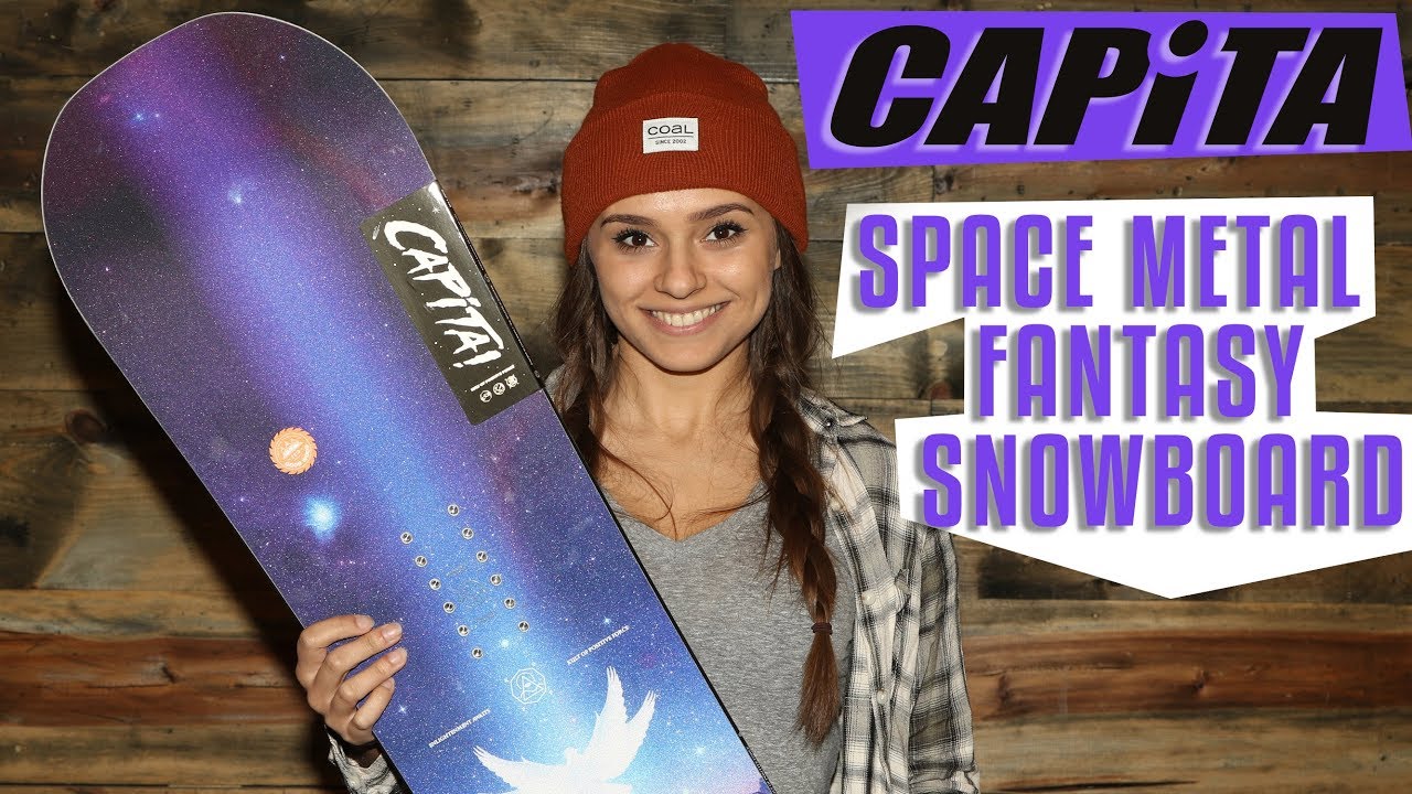 capita galaxy snowboard Outerspace Living 2026 154 This snowboard is highly regarded for its reverse camber shape which makes it possible to carve around slopes with ease and float on powder as if you were on a cloud Capita Space Metal Fantasy Snowboard
