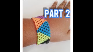 Part 2 Zulu beaded bracelet/belt