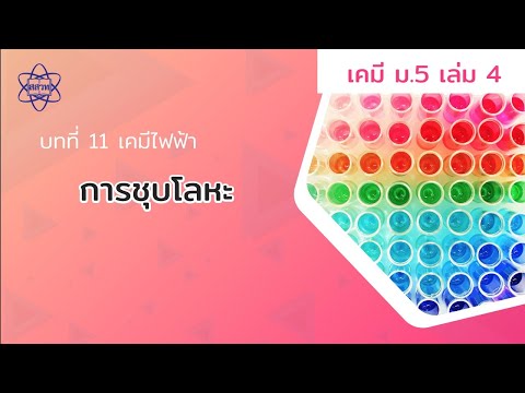 การชุบโลหะ (เคมี ม.5 เล่ม 4 บทที่ 11)