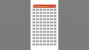 Find the Hidden Number in 5 Seconds! | Observation Challenge 🔢