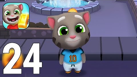 Talking Tom Gold Run Gameplay Walkthrough Part 24 - Football Tom [iOS/Android Games]