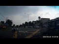 my dashcam - accident aftermath from 3 angles
