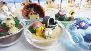 Pokemon Terrarium collection EX アローラ地方編 全６種 開封 ポケモン テラリウムコレクションEX Figure ポケットモンスター リーメント RE-MENT