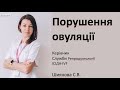 Порушення овуляції