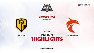 AP Bren vs TNC Pro Team HIGHLIGHTS MPL PH S13 | TNC vs APBR ESPORTSTV