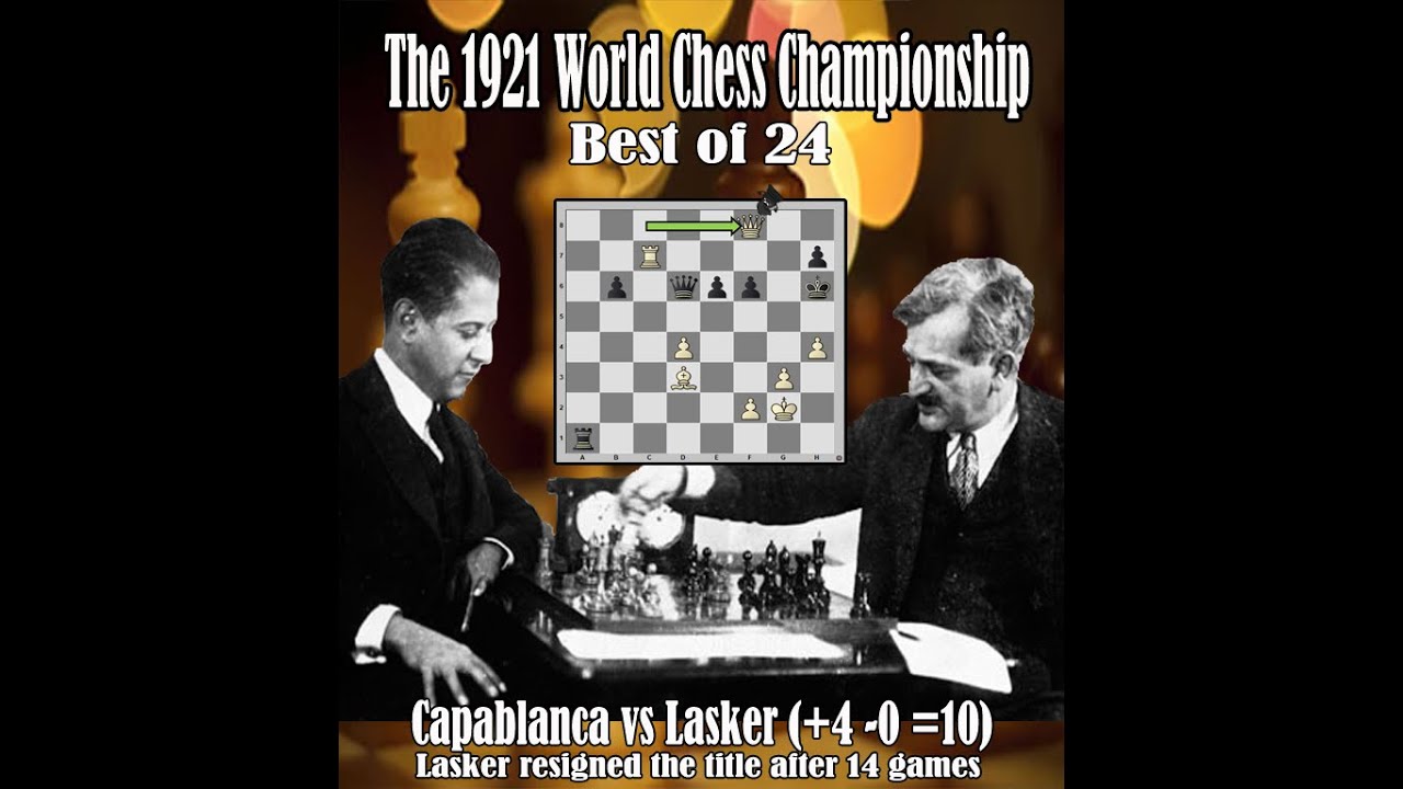World's Championship Matches 1921-1927-Capablanca - 1977