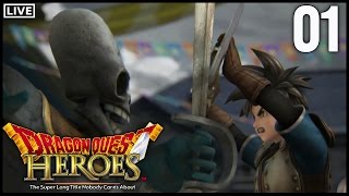 Let's Play LIVE: Dragon Quest Heroes PC Part 1