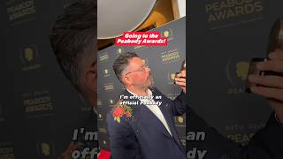 I went to the Peabody Awards Ceremony!