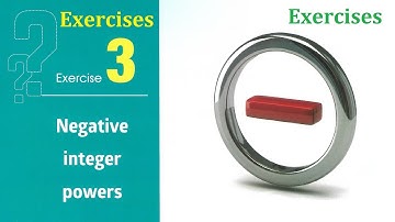 Prep1\ Math 2024 - 2nd term\ Unit 1.3\ Negative integer powers - Exercises. ماث أولى إعدادى لغات.