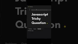 JavaScript Interview Tricky Question 🤯