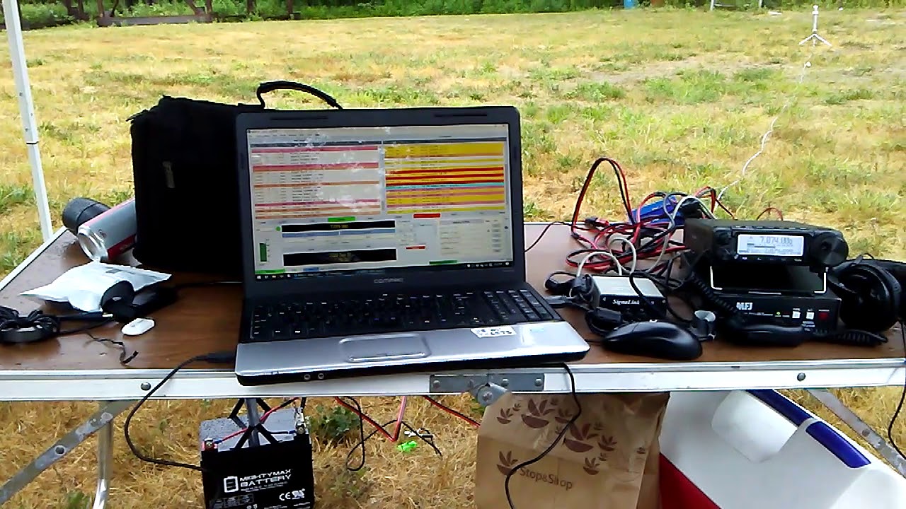 2020 Ham Radio Field Day (First day of 2)  Call SIgn KC1JTS.