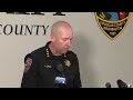 News conference on arrest in deadly Chelan Hills Fire
