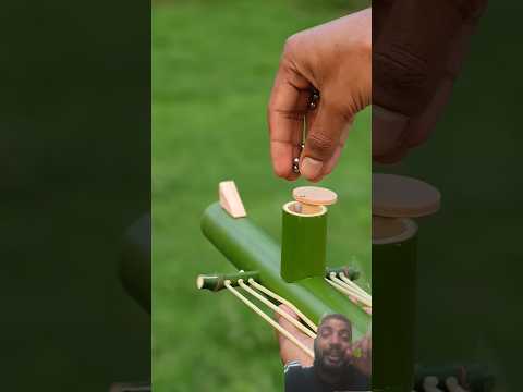 Wow Goli Bamboo🏹 shoots the Plate💿#shortvideo#trending #bamboo1#amazing #newreel #viralvideo #reels📷