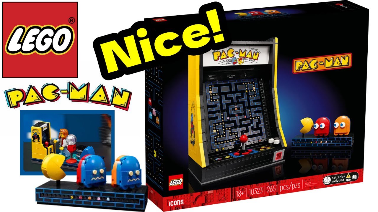 LEGO Máquina de Jogos PAC-MAN 10323 – 269,99 €