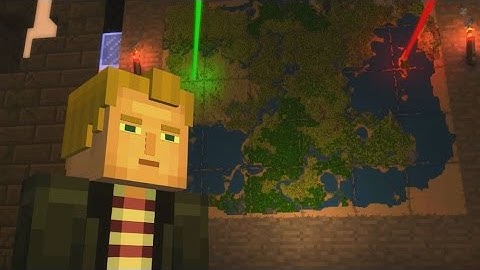 Minecraft Story Mode - Episode 1 / Part 4 [ THE TEMPLE OF THE ORDER! ]